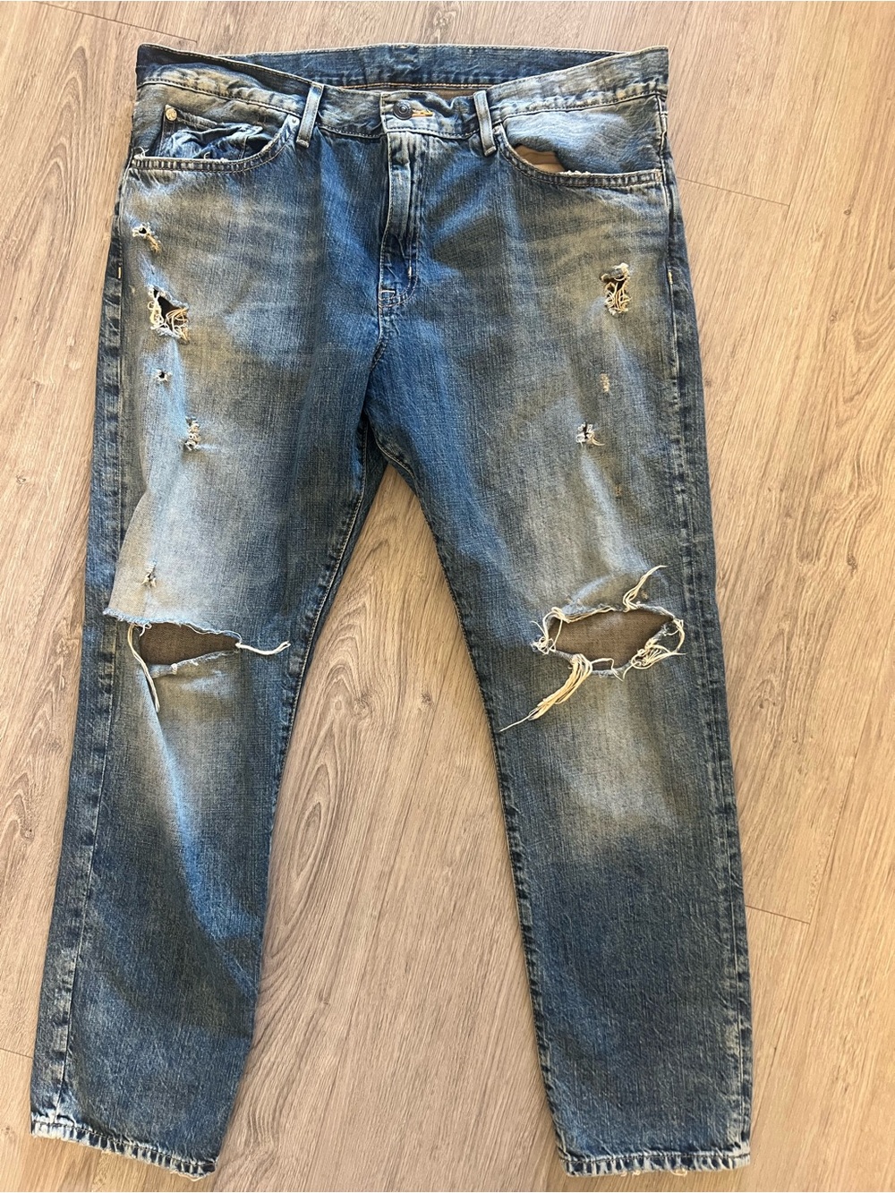 Ralph Lauren Denim & Supply Boyfriend Jeans | Distressed